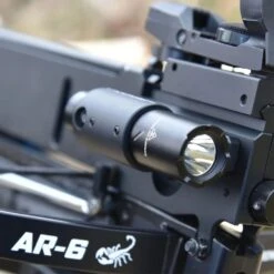 Steambow AR-6 Stinger 2 - Tactical Light Kit -Archery Specialty Shop action