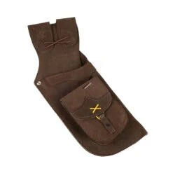 Buck Trail Pacer Hip Quiver -Archery Specialty Shop brown rh 1